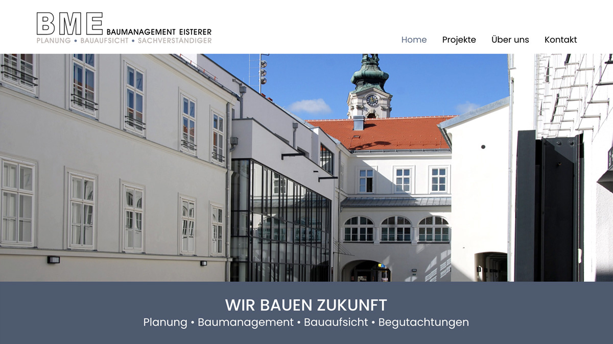 BME – Baumanagement Eisterer