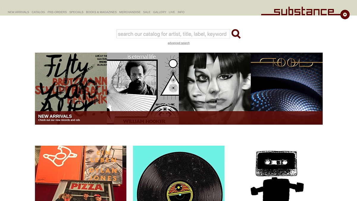 Substance Recordstore